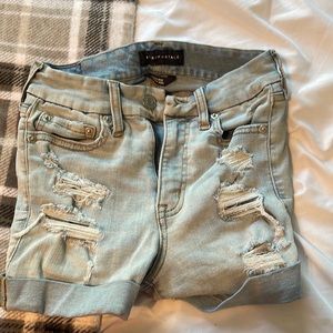 jean shorts